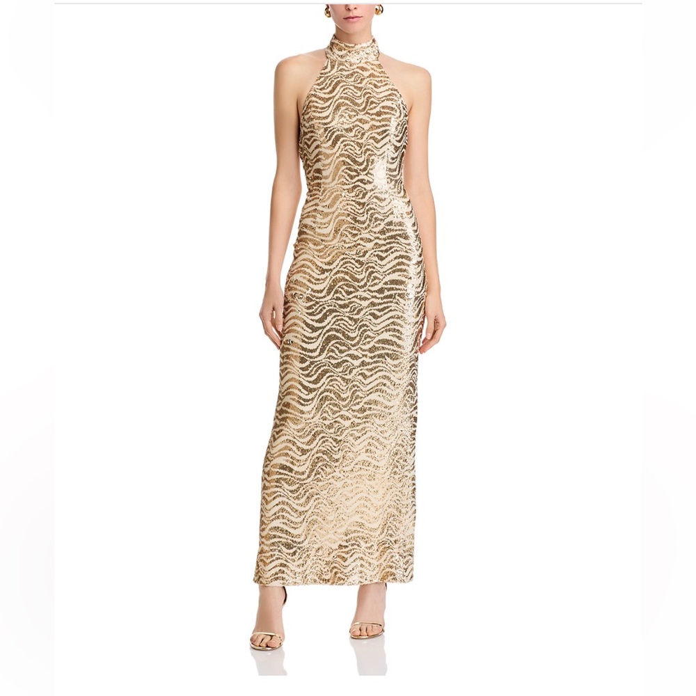 RAMY BROOK Liliana Sequined gown size 8